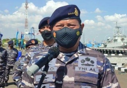 Dua Prajurit Marinir Terbaik Tewas di Papua Kasal Perintahkan Kibarkan Bendera Setenagh Tiang