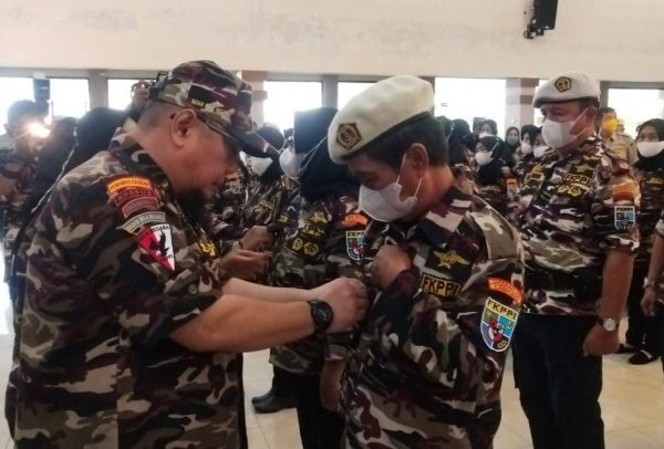 Tony Eka Chandra Kukuhkan Pengurus Cabang 0801 KB FKPPI Kota Bandar Lampung