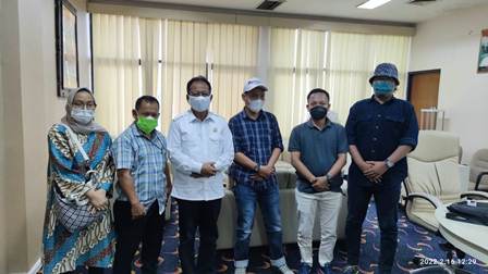 Mingrum Gumay Terima Silaturahmi IJP Lampung