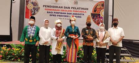 Kolaborasi BPIP Dan DPRD Lampung Role Model Diklat Pertama di Indonesia