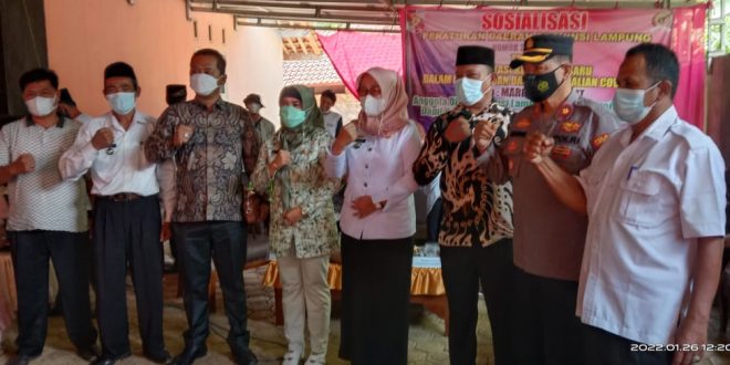 Kunker Anggota DPRD Provinsi, Mardiana St, Mt. di Desa Sukamarga Kecamatan Abung Tinggi