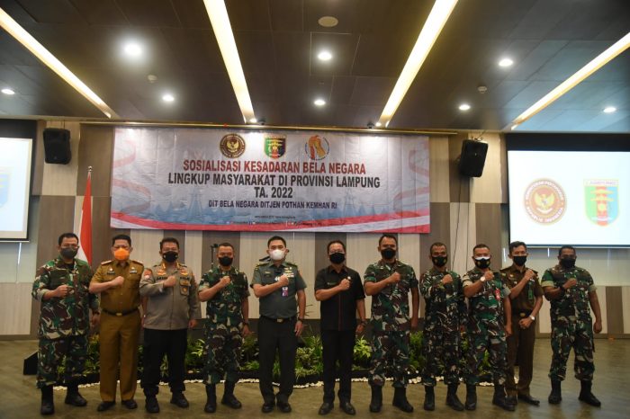 Mingrum Gumay Hadiri Sosialisasi Pembinaan Kesadaran Bela Negara