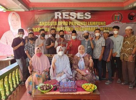 Metro Timur Dan Tegineneng, Nurhasanah Ingatkan Lagi Pentingnya Reses