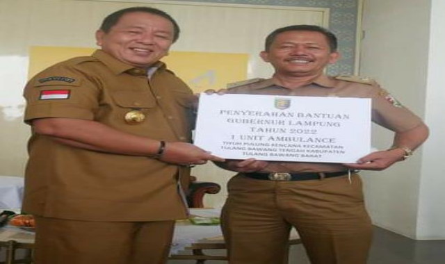 Maulida Zauroh Apresiasi Tiyuh Pulung Kencana Dapat Hibah Mobil Ambulance