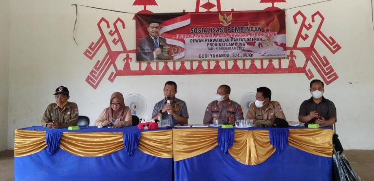Budi Yuhanda Sosialisasikan Ideologi Pancasila dan Wasbang