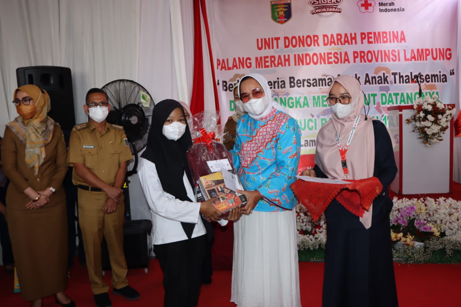 Sambut Bulan Suci Ramadhan, Ketua PMI Provinsi Lampung Berbagi Bersama Penderita Thalasemia