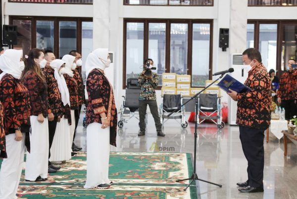 Gubernur Arinal Kukuhkan Pengurus Komunitas Disabilitas Provinsi Lampung