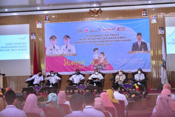 Kepala BKKBN Provinsi Lampung Audit dan Mangement Kasus Stunting di Kabupaten Way Kanan