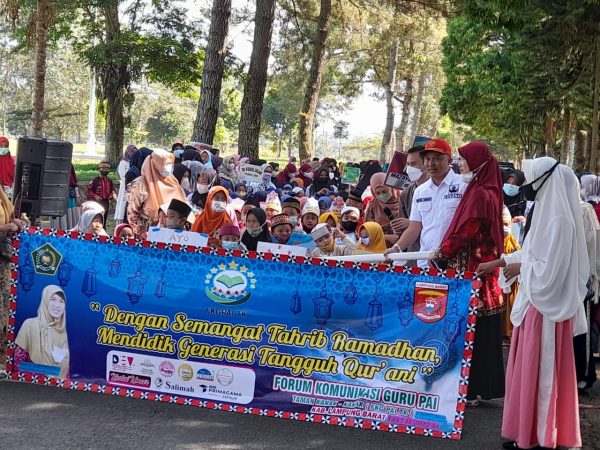 Sambut Ramadhan Bupati Pesibar Buka Pawai Tahrib