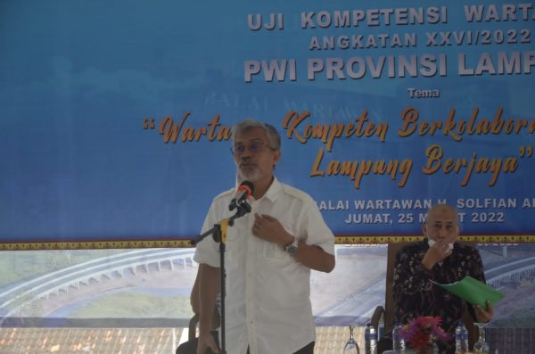 PWI Pusat Apresiasi UKW PWI Lampung