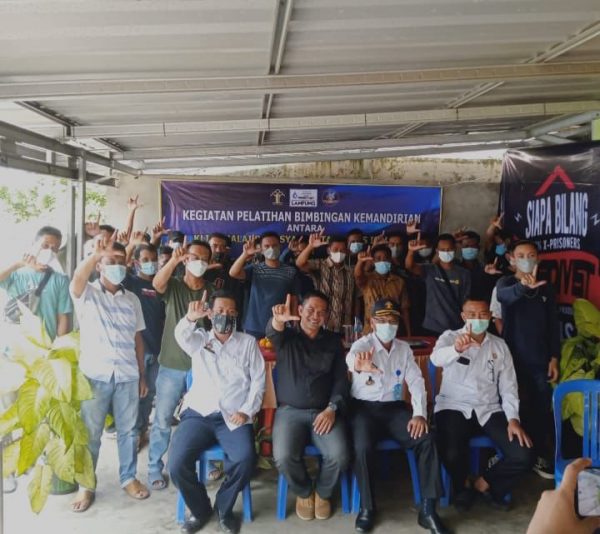 Yayasan AREL Bekerjasama Balai Pemasyarakatan Kelas II Metro Berikan Edukasi Beriwausaha