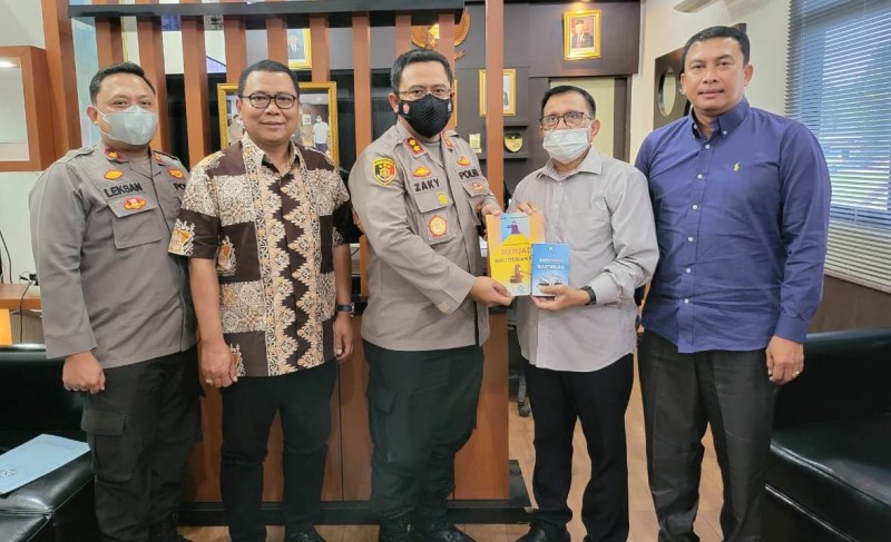 Kunjungi Polda Lampung Dewan Pers Dukung Proses Hukum Pelanggar Pidana Berkedok Pers