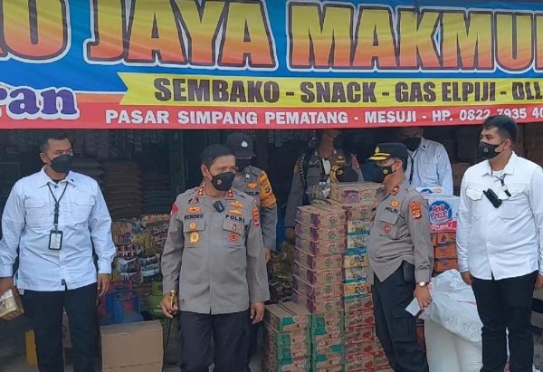 Polda Lampung Upayakan Proses Distribusi Minyak Curah Tersedia Di Pasar dengan Bantuan Pemda