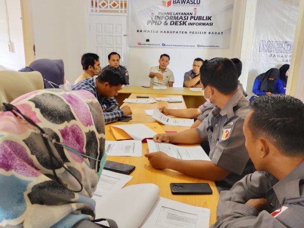 Bawaslu Pesibar Gelar RDK Registrasi dan Proses Sengketa Pemilu