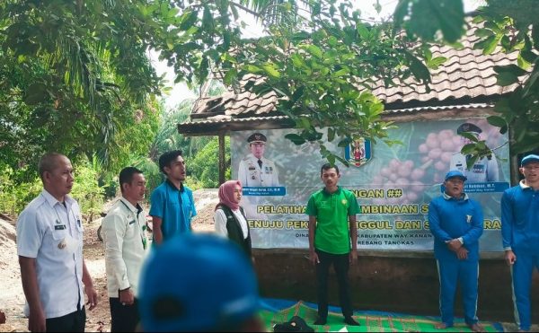 Dinas Perkebunan Way Kanan Gelar Pelatihan dan Pembinaan SIJAPUK