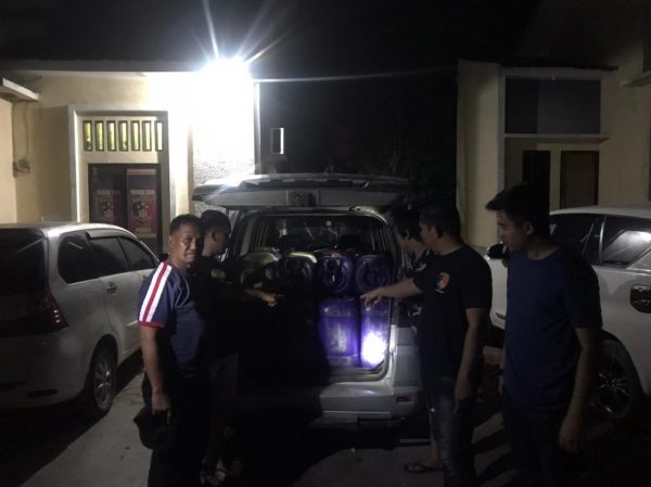 Dua Hari Polres Pesawaran Tangkap Dua Kasus Penyimpangan BBM Industri Modus Cor di SPBU