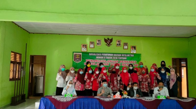 DPRD Bersama Dinkes Kota Metro Gelar Sosialisasi Perda No.9 Tahun 2018