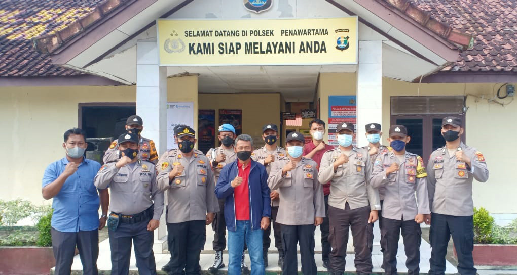 Wakapolda Lampung Kunjungi Tiga Polsek di Wilayah Hukum Polres Tulang Bawang