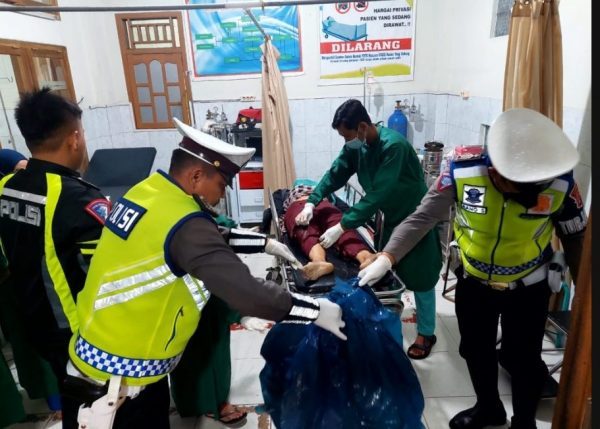 Pulang Dagang Wanita Tewas Tabrak Lari di Jalan Lintas Timur Simpang Pematang Mesuji