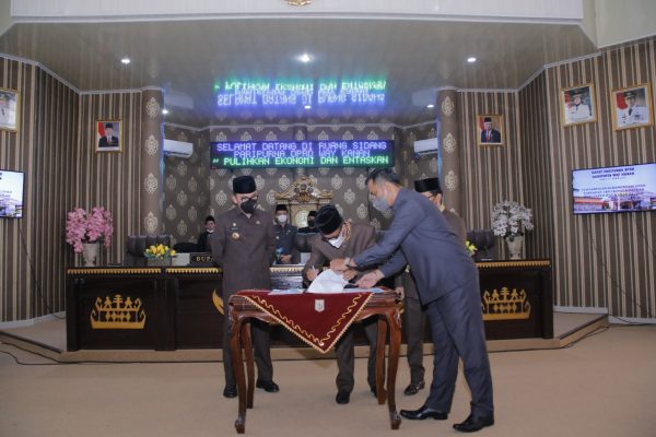 DPRD Kabupaten Way Kanan Paripurna LKPJ Tahun 2021