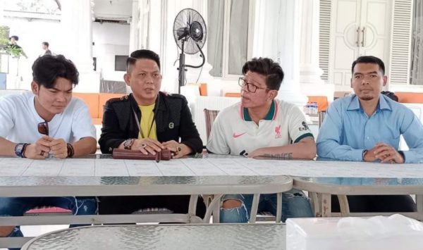 Tri Suaka Temui PH Andika Kangen Band Lampung