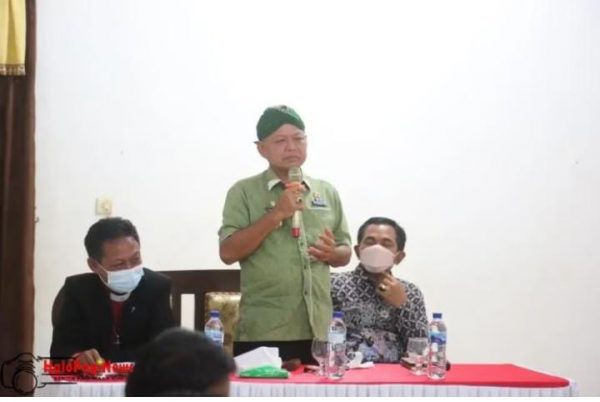 Bupati Lampung Timur Hadiri MKK ke-67 di GKSBS Sukadana Desa Muara Jaya Kecamatan Sukadana