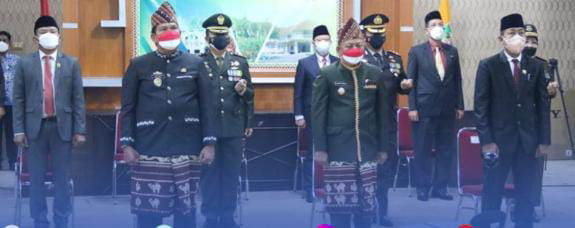 Bupati Dan Wakil Bupati Lampung Timur Hadir Dalam HUT Satpol PP Ke – 72