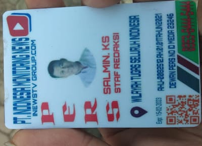 Berbekal IDcard Pers Inewstvgroup.com Salmin Tertangkap Polisi Peras Ketua Gapoktan Desa Bumi Ratu Dua Lainya Lolos