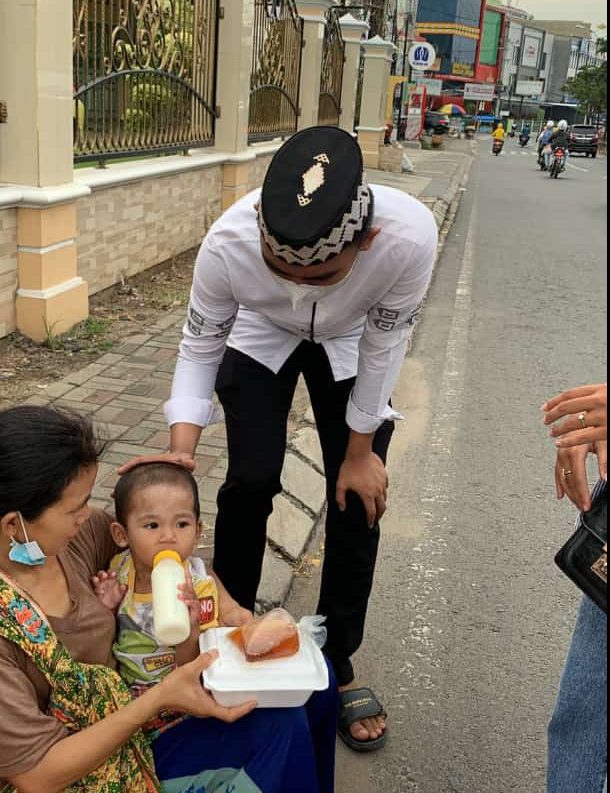 HIMA Administrasi Publik UTB Lampung Gelar Ramadhan Berbagi