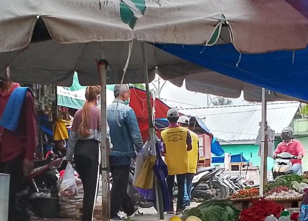 Lapor Pak Kapolda : Ramai Minta THR dan Memaksa Pedagang Kaki Lima Pasar Bandar Jaya