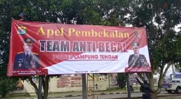 Polres dan Pemkab Lampung Tengah Amankan Pemudik dari Begal