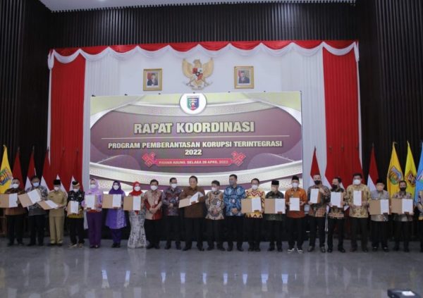 Adipati Hadiri Rakor Pemberantasan Korupsi Terintegrasi