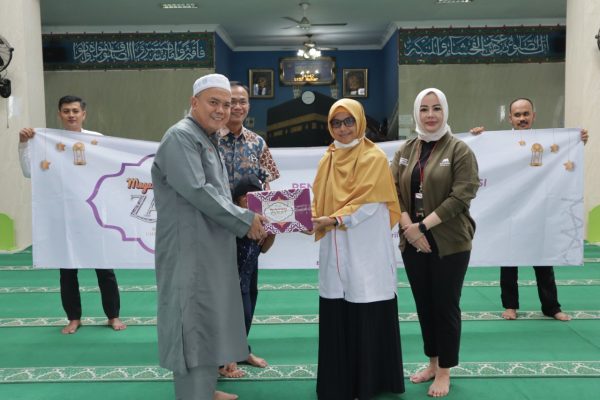 Bersama Lazis MU Lampung Bank Mega Syariah Serahkan Bantuan ke Masyarakat