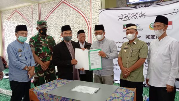 Bupati LAMTIM Resmikan Masjid Al Muzaini