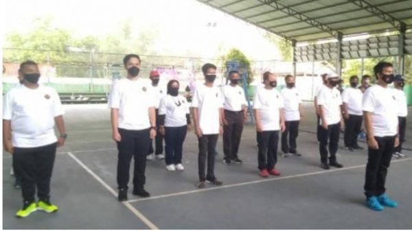Dawam Hadiri PELTI LAMTIM dan Pembukaan Pertandingan Sirkuit Tenis Junior Seri 4 Se-Provinsi Lampung