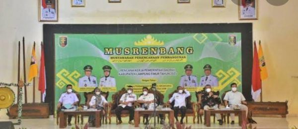 Bupati Lampung Timur Buka Acara Musrenbang