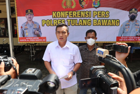 Periksa Sembilan Saksi Polres Tulang Bawang Selidiki Sebab Kebakaran Unit II