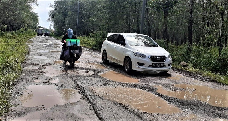 Infrastruktur Jalan Masih Buruk, Fraksi PKB DPRD Lampung Selatan Soroti Kinerja Dinas PUPR