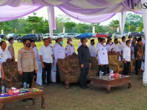 Kepala BNNP Lampung Launching Pos AJU di Tulang Bawang Barat