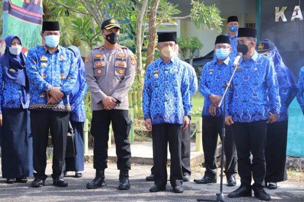 Polres Pringsewu Kawal Distribusi Logistik Pikakon