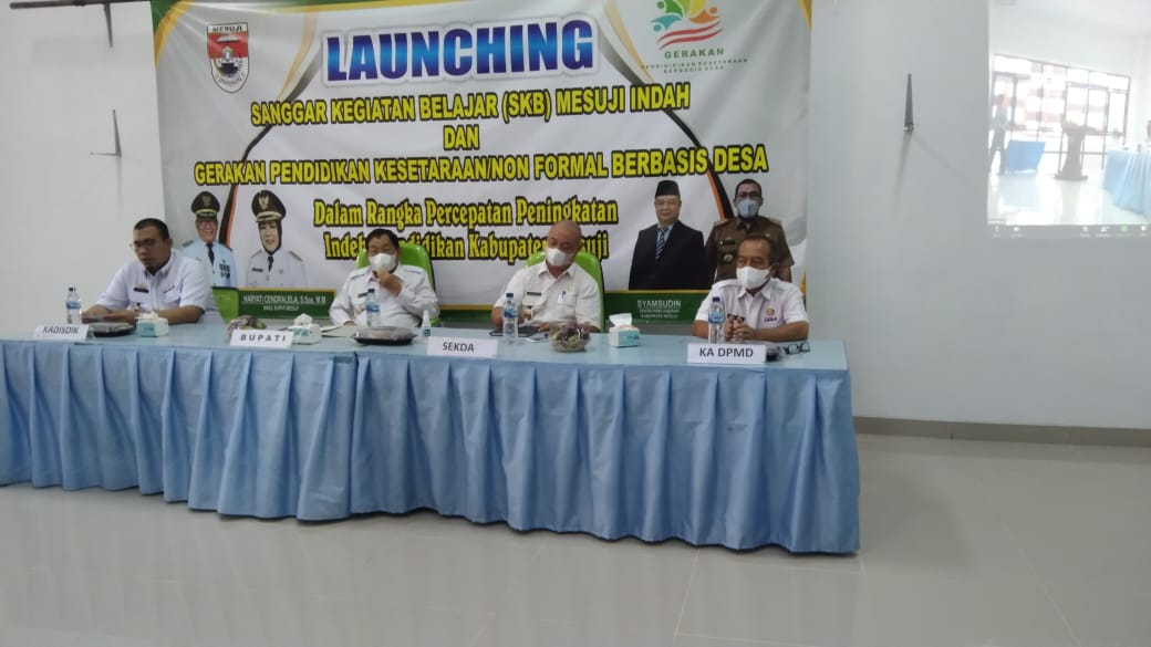 Launching SKB Kabupaten Mesuji Dalam Rangka Mempercepat Peningkatan Indeks Pendidikan