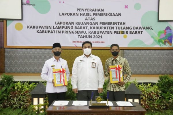Kabupaten Pringsewu Raih WTP Ke-7 Kalinya Berturut-turut