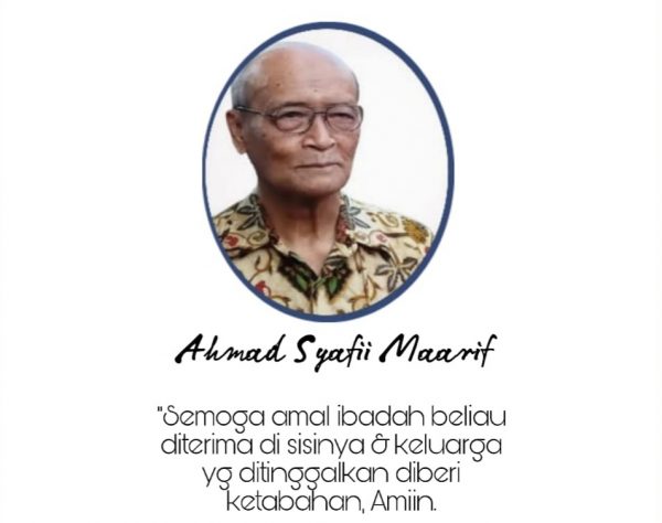 Prof Dr H Ahmad Syafii Maarif Berpulang
