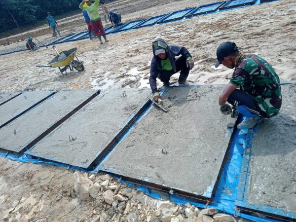 Proyek PUPR Jaringan Pemanfatan Air Mesuji-Sekampung sub Punggur Utara Rp110, 7 Miliar Gunakan Material Pasir Tambang Ilegal?