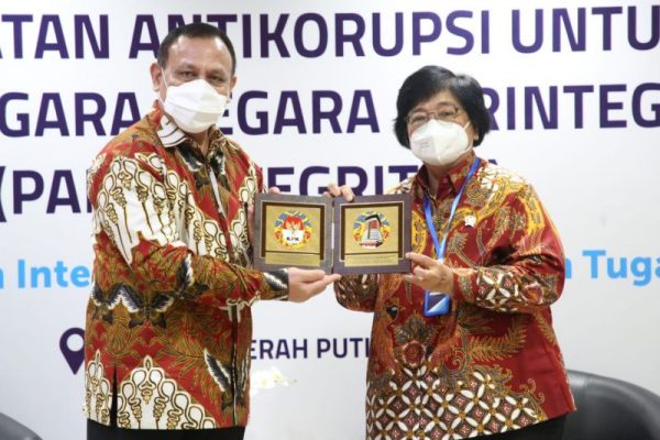 KPK Lanjutkan Pembekalan Antikorupsi untuk PN di Kementerian LHK