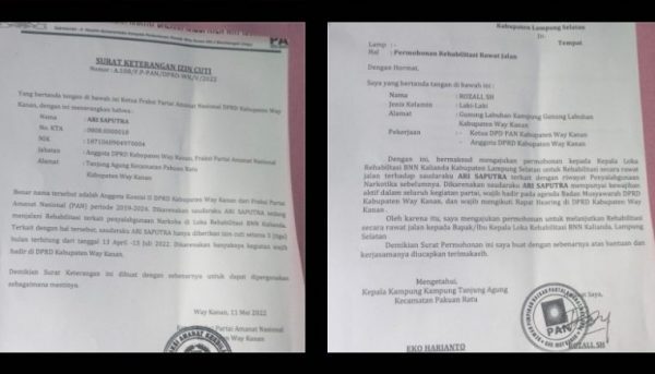 Granat dan BNM-RI Desak Badan Kehormatan DPRD Way Kanan Proses Oknum Anggotanya Terlibat Narkoba