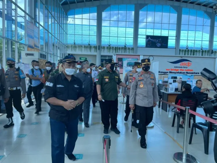 Gubernur Lampung, Lakukan Kunker di Pelabuhan Bakauheni