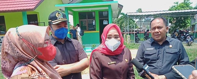 Komisi III DPRD Lampung Selatan Tinjau Pembangunan di Jatiagung