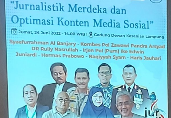 Media Pers Tergilas Media Sosial Dengan Penggiat Konten Jurnalistik