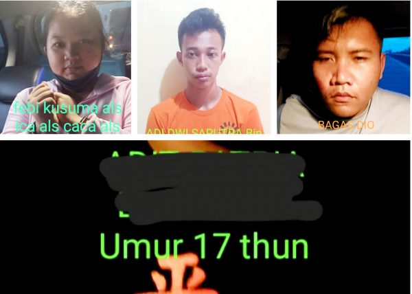 Tarmizi Dibunuh Lalu Dirampok Pelaku Pelajar dan Mahasiswa dan Satu Wanita Open BO